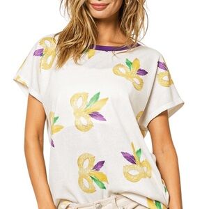 Women's Mardi Gras Top